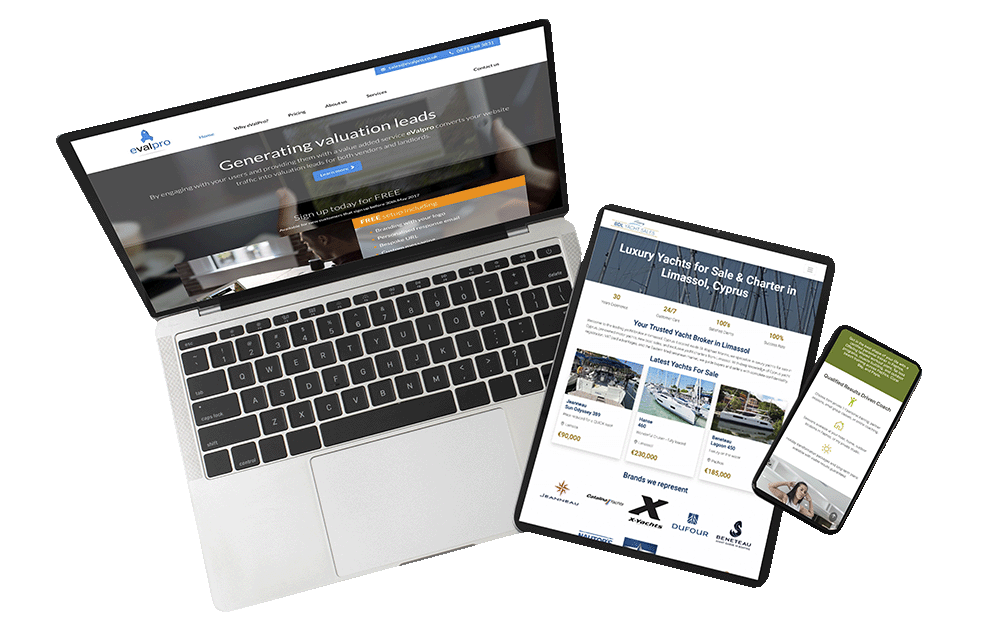 Creative website development