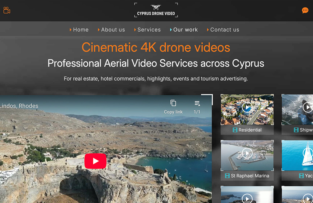 Cyprus Drone VIdeo | ID 114 - 3