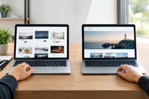 Template Versus Bespoke Websites for Business